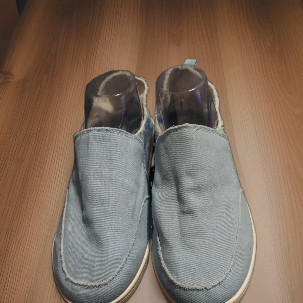 Tommy Bahama Kalanna‎ Women's Casual Shoes Denim Light Blue Loafers Size 9 Y2K